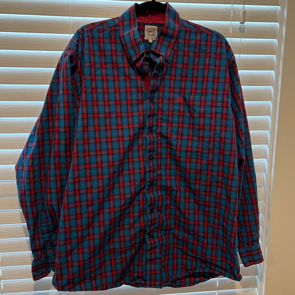 Cinch Jeans Button Up -‎ L